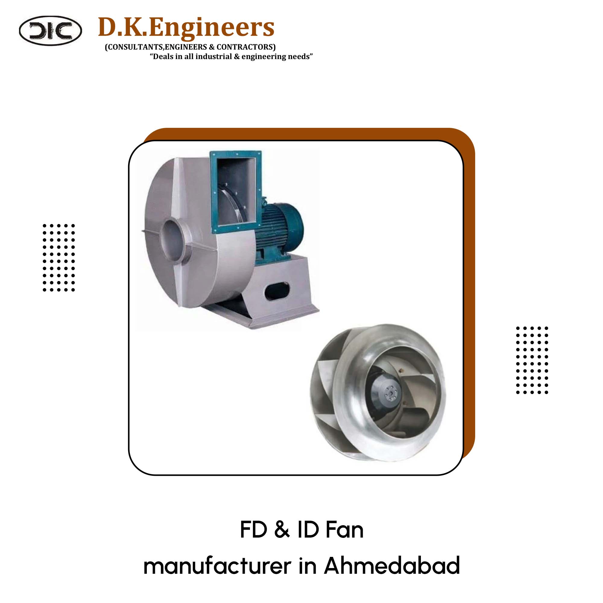 FD & ID Fan manufacturer in Ahmedabad