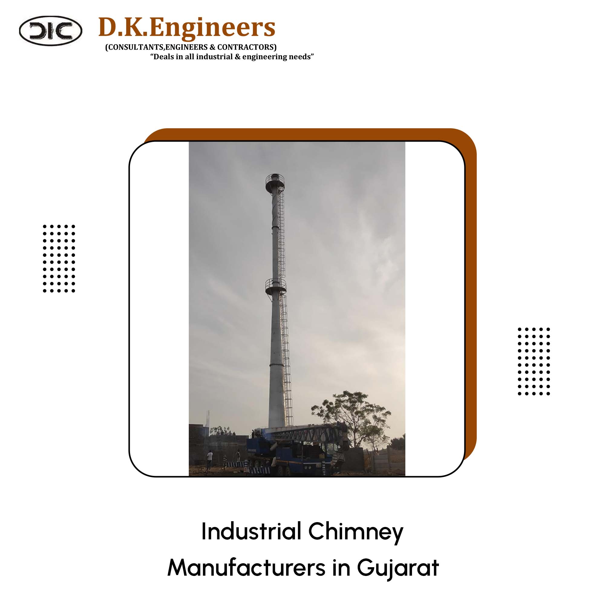 Industrial Chimney Manufacturer in Ranoli
